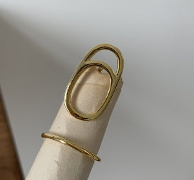 Chic Cold Nail Statement Ring