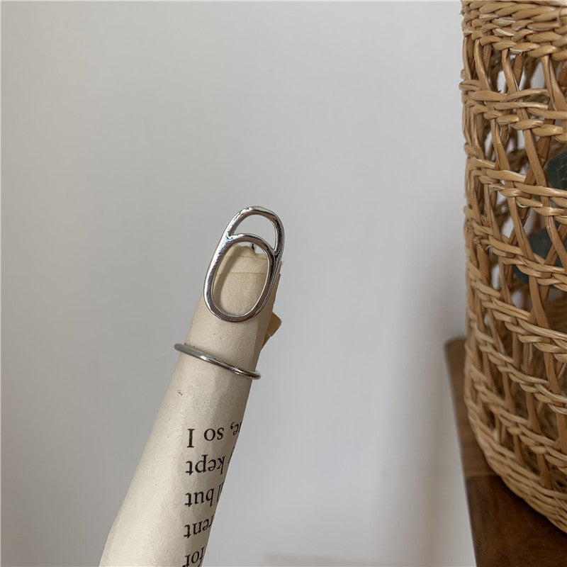 Chic Cold Nail Statement Ring