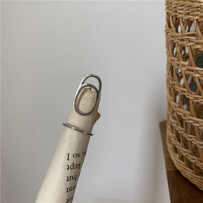 Chic Cold Nail Statement Ring