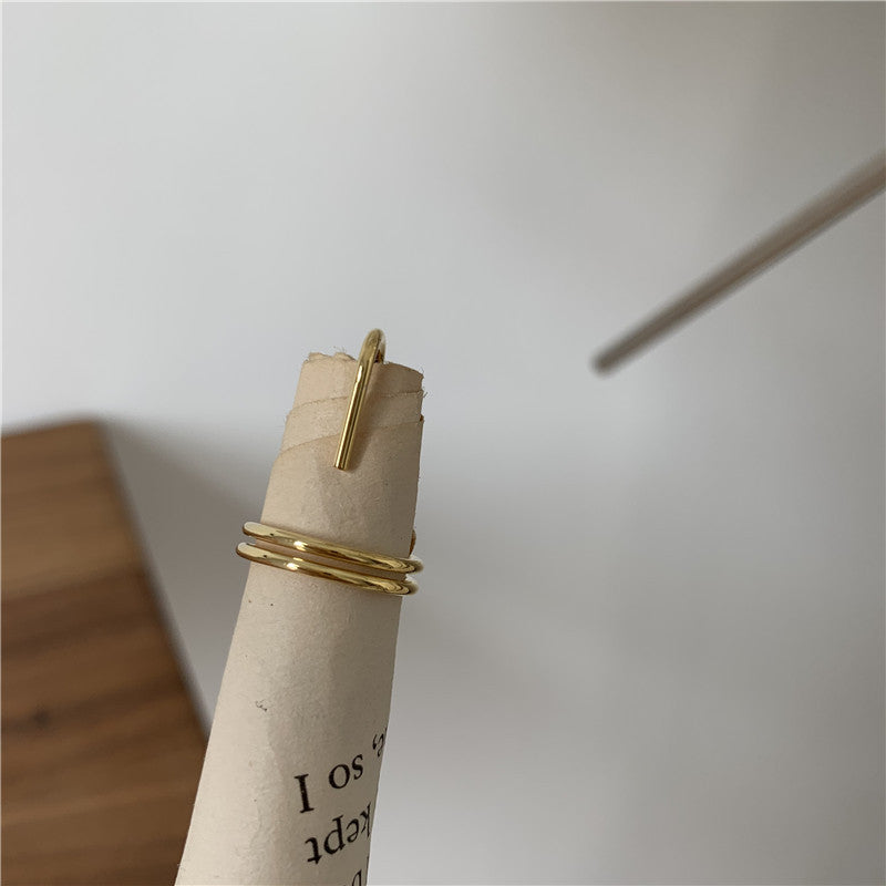 Chic Cold Nail Statement Ring